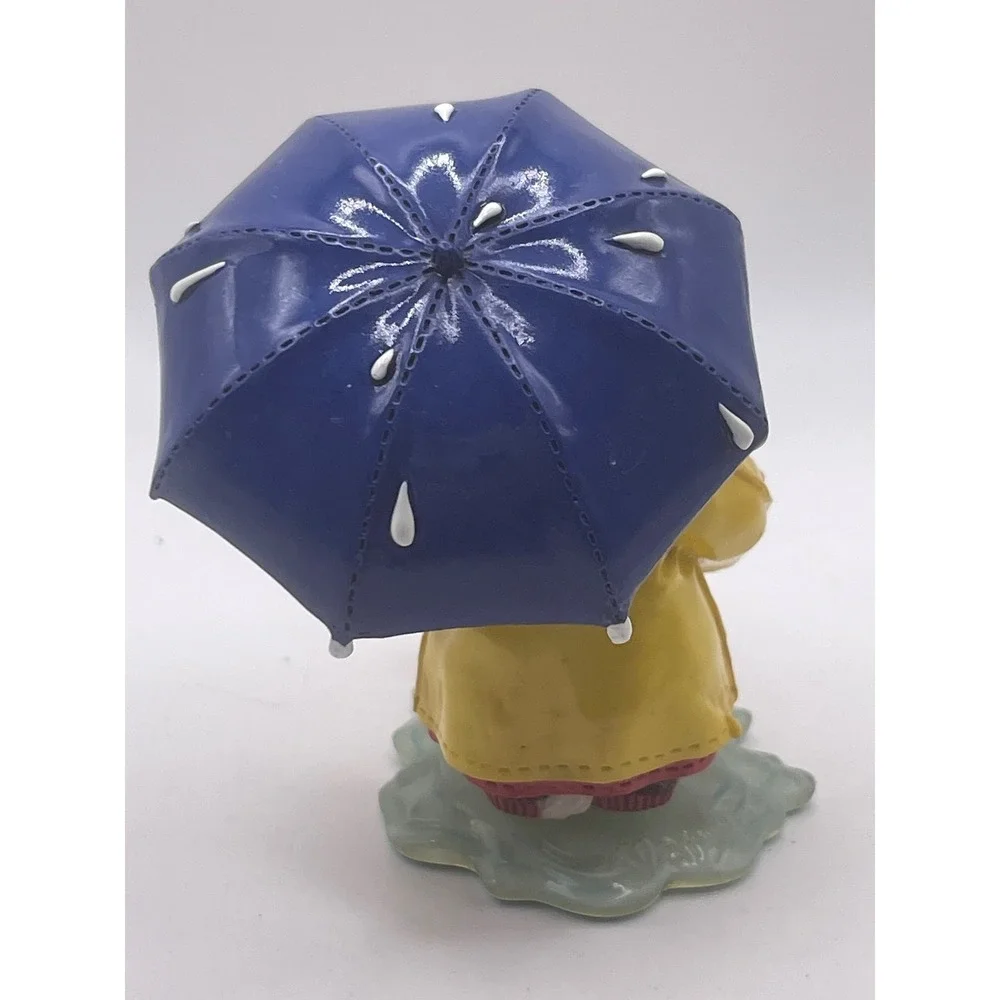 Marys Moo Moos Grow A Little Sunshine Cow Figurine Raincoat Umbrella 1997 296864